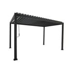 Mimosa 3 x 4m Lava Portsea Louvre Semi Permanent Gazebo