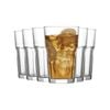 LAV Aras Iced Tea Glasses - 300ml - Pack of 12 Highball Glasses for Cocktails / Long Drinks