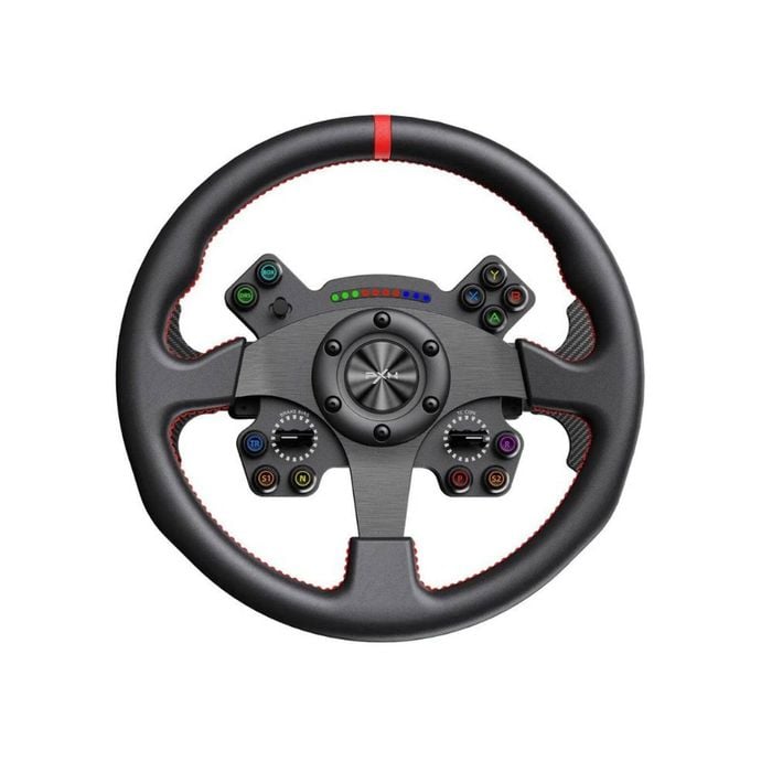 Pxn Wcs R2 330mm Leather Racing Wheel With Led Rpm Display