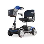 EQUIPMED Electric Mobility Scooter Foldable Portable 300W Elderly 4 Wheel Senior Adult Aid