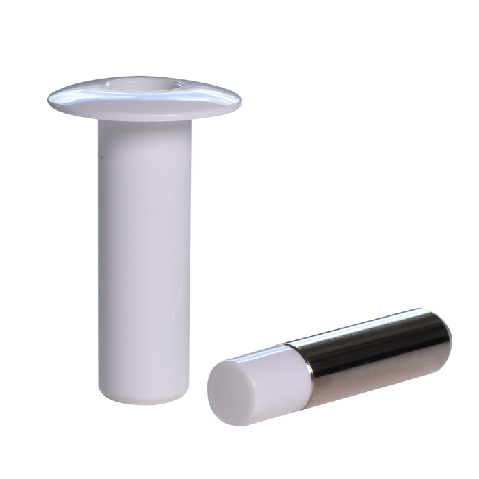 Fantom Hardware White Magnetic Doorstop