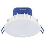 DETA 9W IP44 Tri-Colour Dimmable LED Downlight