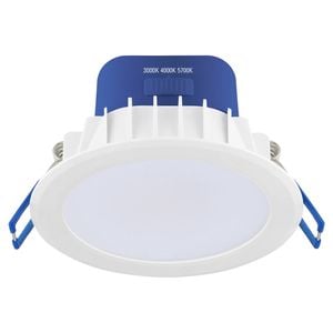 DETA 9W IP44 Tri-Colour Dimmable LED Downlight