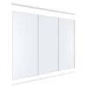 Lugna 2100 x 1801 - 2700mm Melamine Wardrobe Triple Sliding Doors