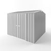 EnduraShed 3 x 3 x 2.4m Zincalume Tall Gable Roof Garden Shed