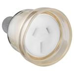 HPM 15A Clear Extension Cord Socket -