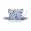 Ashdene Vintage Floral - Dusty Blue Cup & Saucer