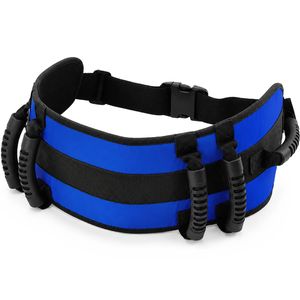 EQUIPMED Adjustable Patient Transfer Gait Belt with 6 Handles