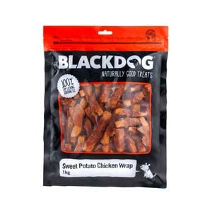 Blackdog Sweet Potato & Chick Wrap - 1kg B261