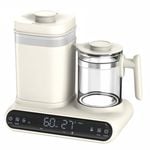 Advwin Baby Bottle Warmer, Multifunctional Bottle Steamer and Dryer, Bottle Maker Formula Machine with 1.2L Electric Baby Kettle
