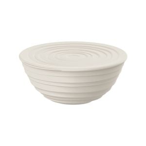 Guzzini Earth Tierra 1.09L/18cm Bowl w/ Lid Medium - Milk White