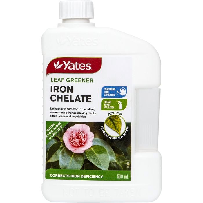 Yates 500ml Leaf Greener Iron Chelate Plant Health Pack
