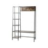 Sherwood Rustic Wooden Entrance Hall Tree Brown 115.4x40x171.5cm