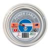 Tycab 2.5mm² x 10m White TPS 2 Core And Earth Cable