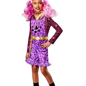 Monster High Deluxe Girls Clawdeen Wolf Costume - 6-8