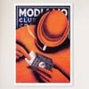 Galrie Modiano Vintage Cigarette Papers Advertising Poster for Art Home Decor, White Frame, A3 30 x 42cm (12 x 16inch)