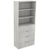 Lugna 2048 x 900 x 380mm Mist 2 Adjustable Shelf 4 Drawer Robe Insert