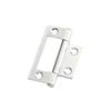 Lane 50 x 40 x 1.2mm Zinc Plated Fixed Pin Non Mortise Hinge
