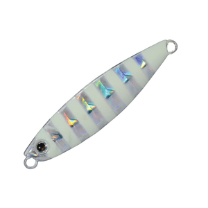 Majorcraft JigPara Micro 5g Metal Fishing Jig 07 Zebra Glow