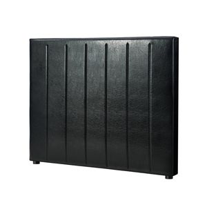 Oikiture Bed Frame Headboard King Single Size Head Bedhead Black Leather