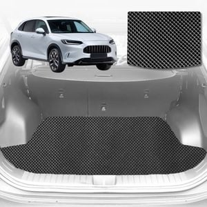 6D Diamond Car Boot Mat for All-new Honda ZR-V (RZ) 2022-Current-Cargo Mat-Black-Outback GT