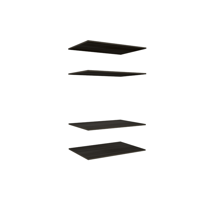 Lugna 4 Shelf Insert Kit Storm Fits 900 x 580mm Cabinet Shell