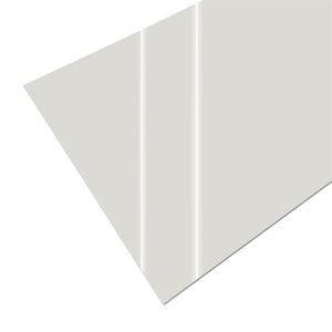 IBS 2400 x  900 x 4.75mm White Showerline - 900mm