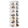7 Tier Rotating Shoe Rack Handbag Tower Free Standing 360° Spinning