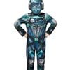 Futuristic Blue Robot Gamer Boy Costume - 6-8