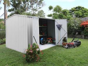 Shed - Lawn Mower - Backyard - Outside - Medium - Absco Sheds