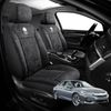 Australian Goose Edition Front Seat Covers for Honda Accord 2012 - 2017 (9th Gen) - Suede, Universal Fit - Black