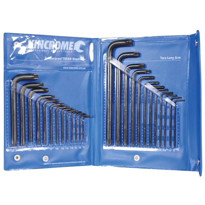 Kincrome 25 Piece Tamperproof TORX Keys Set Bunnings Australia