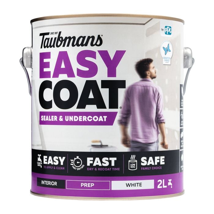 Taubmans 2L White Easycoat Prep Sealer And Undercoat