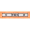 Woodcraft 1800 x 400 x 40mm Entrance Door Transom TR3 HM TG9CBB