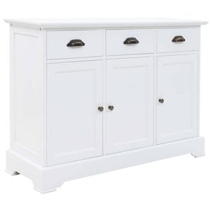 vidaXL Sideboard with 3 Doors and 105x35x77.5cm Side Cabinet