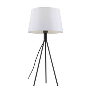 Telbix White/Dark Grey Anna Table Lamp