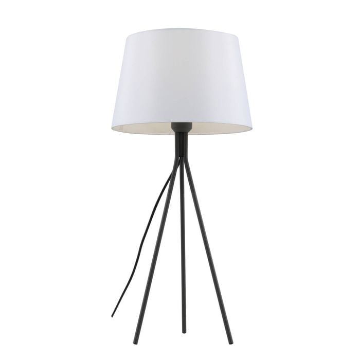 Telbix White/Dark Grey Anna Table Lamp