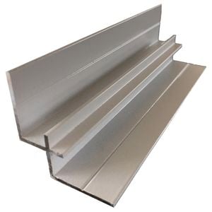Hydrapanel 2400 x 8mm Aluminium Internal Corner Jointer - 2400mm