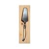 Laguiole Elite Cake Server Stainless Steel w/Pine Wood Tray Pearl Effect Handle