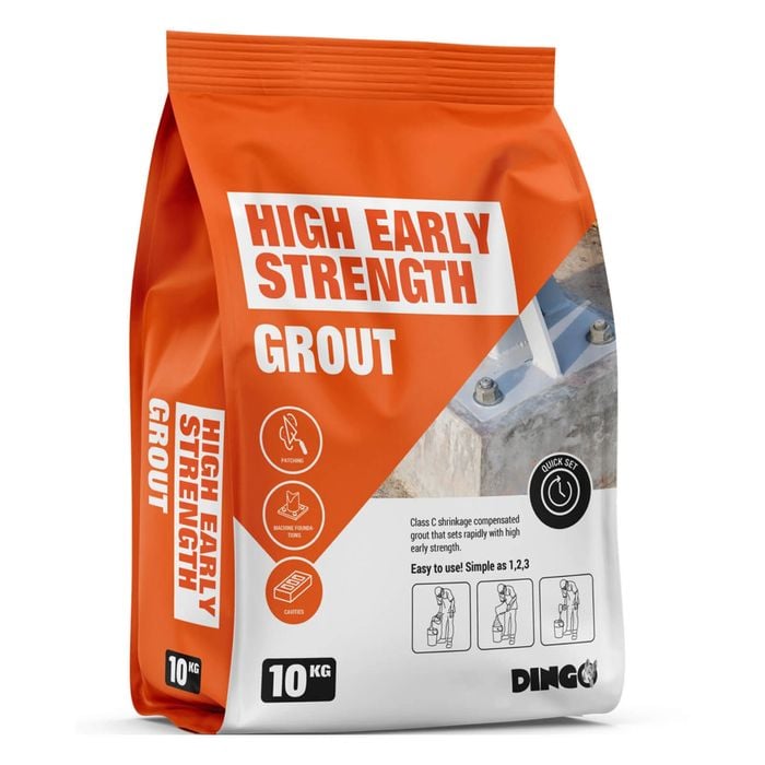 Dingo 10kg High Early Strength Grout Bag