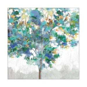 Artey | Climbing Blue - Stretched Canvas - Stretched Canvas - 84 x 84cm