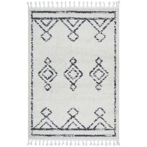 Kori Temara Ivory 170x120cm - Small Shaggy Indoor Floor Rug