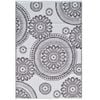Reversible Outdoor Plastic Mat - Chatai Mandala-Stone - 150x240cm