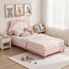 Artiss King Single Kids Bed Frame Pink