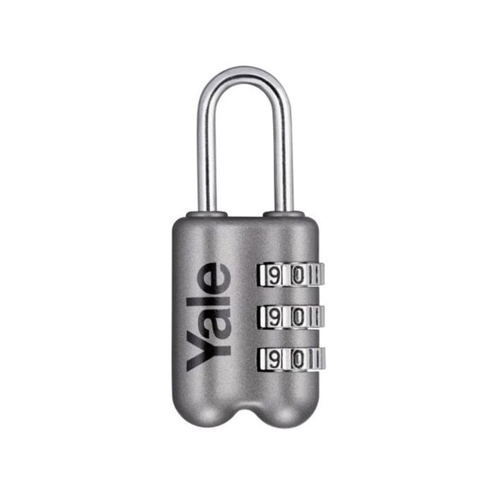 Yale Grey Combination Padlock
