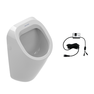 Johnson Suisse White Electronic Urinal Fit-Off Kit