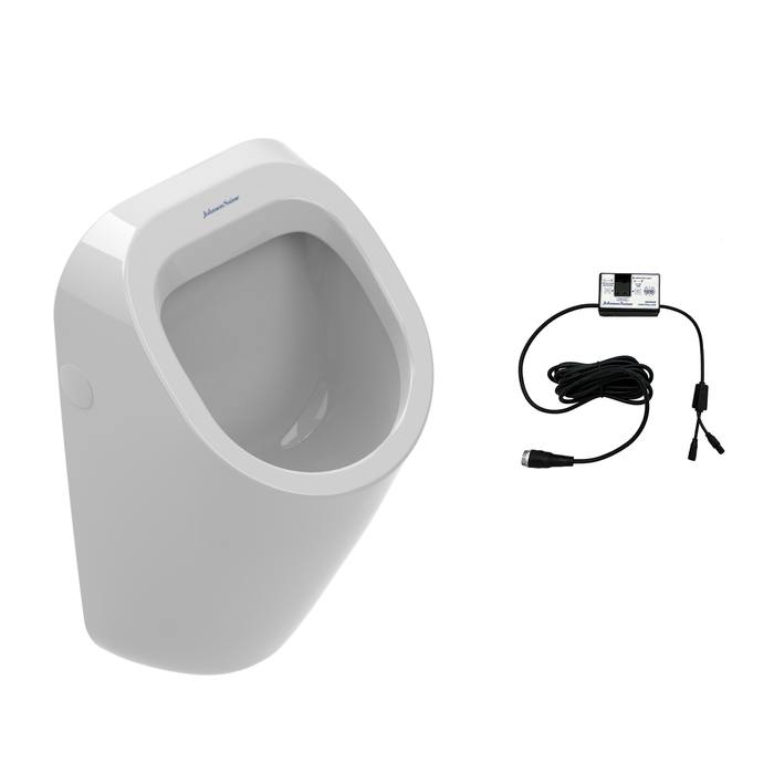 Johnson Suisse White Electronic Urinal Fit-Off Kit