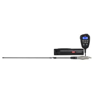 GME UHF CB Radio 80 Channel Super Compact Value Pack w/ Microphone Antenna