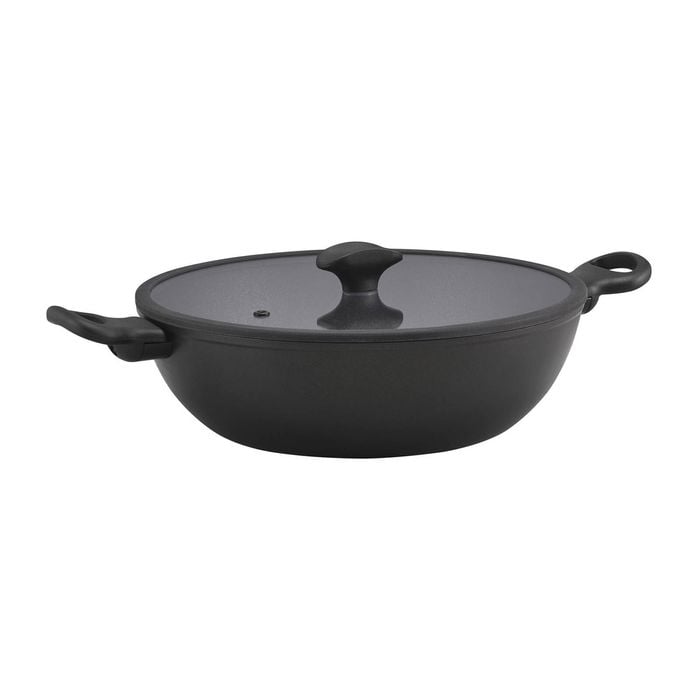 Essteele Per Domani Non Stick Covered Wok 30cm