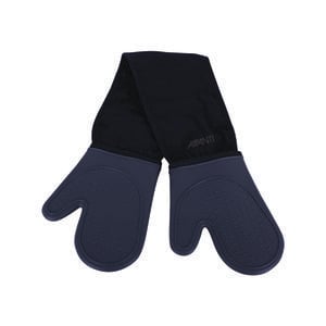 Avanti Silicone Double Oven Mitt - Grey